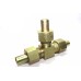 MS Weldable Tee Equal Union Couplings Hydraulic With Weldable B Nipple